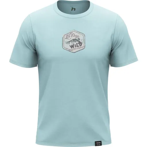 Hannah SKATCH Pánské tričko, světle modrá, velikost