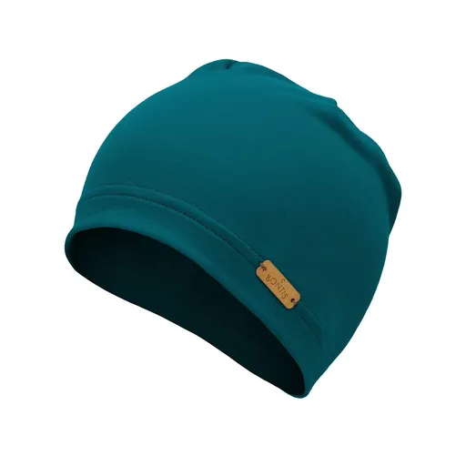 Bontis Dětská lehká bavlněná čepice - Petrolejová | 44-48