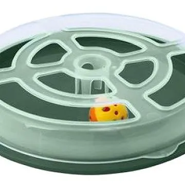 Cobbys Pet Vertigo interaktivní hračka pro kočky s míčem 29 × 5 cm mix barev (8016040105928)