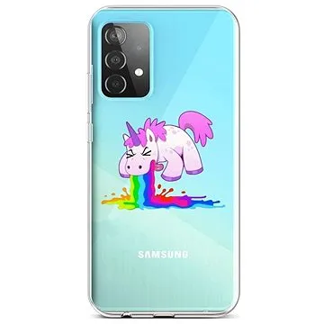 TopQ Samsung A52 silikon Rainbow Splash 57406 (Sun-57406)