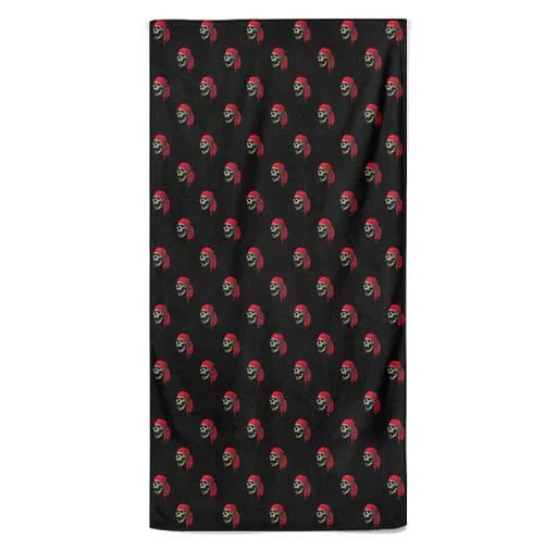Osuška Pirate skulls (Velikost osušky: 70x140cm)
