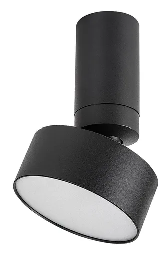 Rabalux Černé stropní LED svítidlo Ovidia 110mm 10W polohovatelné 71321