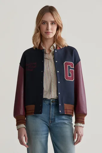 BUNDA GANT VARSITY JACKET EVENING BLUE