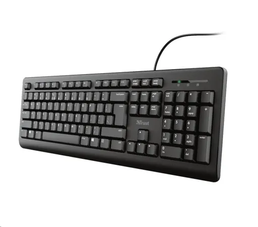 TRUST klávesnice PRIMO, membránová, USB, US