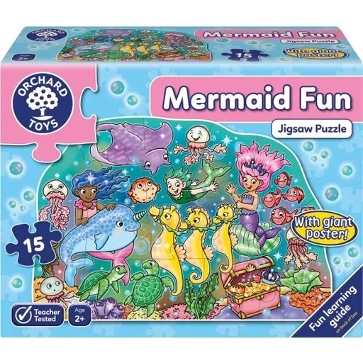 ORCHARD TOYS ZÁBAVA S MOŘSKÝMI VÍLAMI Dětské puzzle, mix, velikost