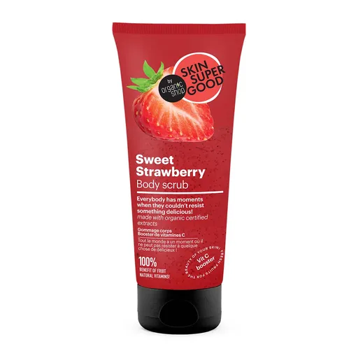 Organic Shop Skin Super Good Tělový peeling Sladká jahoda 200 ml
