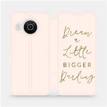 Flip pouzdro na mobil Nokia X10 - M014S Dream a little (5903516741991)