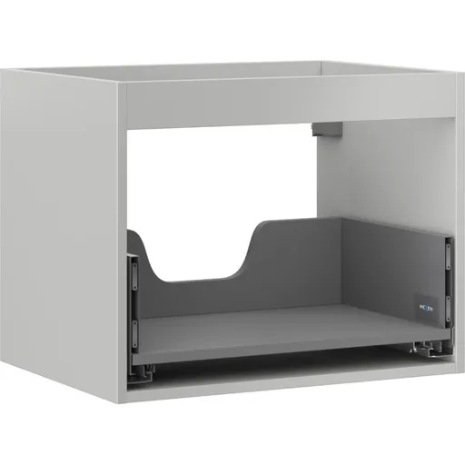 MEXEN Box-A skříňka pro umyvadlo 60, 1 šuplík, šedý mat 91AX0-0600-470-1-62