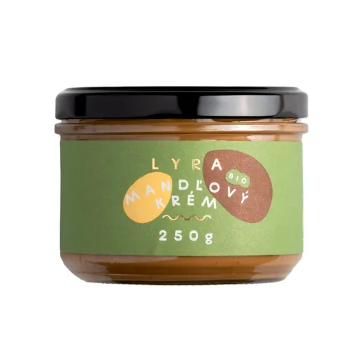 Bio mandlový krém 250 g, LYRA