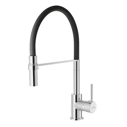 INVENA Dřezová baterie CHAMELEON, černá BZ-29-L04-C