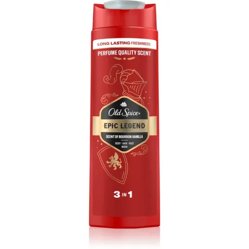 Old Spice Epic Legend sprchový gel na obličej, tělo a vlasy pro muže 400 ml