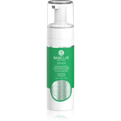 BasicLab Dermocosmetics Micellis jemná čisticí pěna pro mastnou pleť se sklonem k akné 150 ml