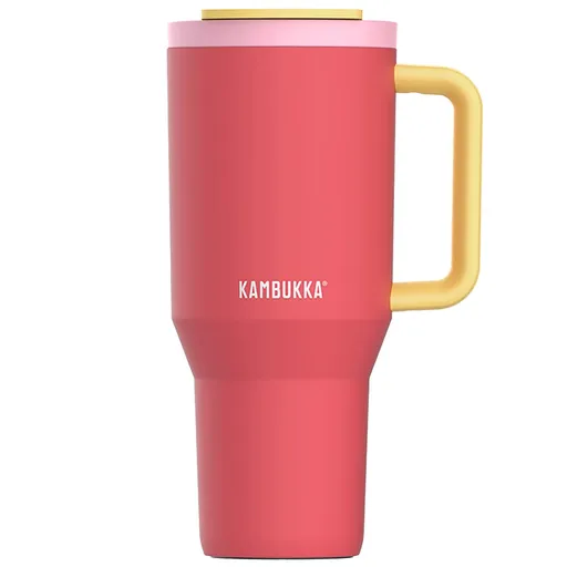 Termohrnek RIO TUMBLER 950 ml, pink papaya, nerezová ocel, Kambukka