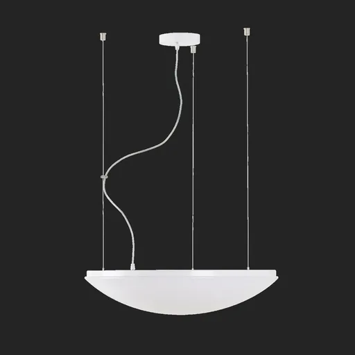 OSMONT TIT66846 TITAN L4 závěsné plastové svítidlo bílá IP40 4000 K 64W LED DALI