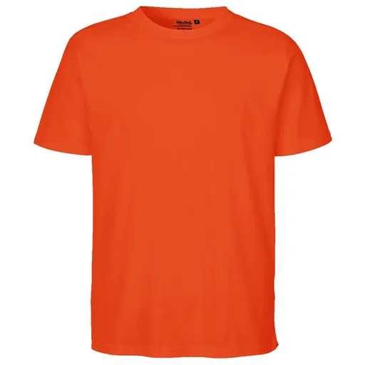 Neutral Tričko z organické Fairtrade bavlny - Oranžová | 2XL