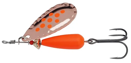 Abu garcia třpytka droppen spinners sinking matte fluo orange - 5,3 cm 12 g