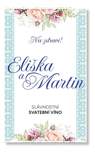 Personal Etiketa na láhev - Rustic Zvolte množství: od 15 ks do 30 ks