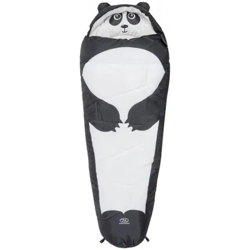 HIGHLANDER CREATURE Dětský spací pytel, černá, velikost 170 cm - levý zip