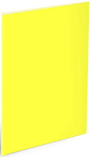 Obal na sešity A5 NEON yellow