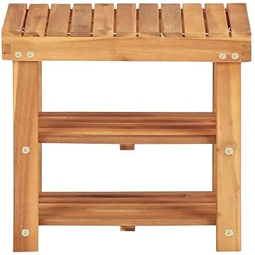 Botník 50×32×45 cm masivní akáciové dřevo (45929)