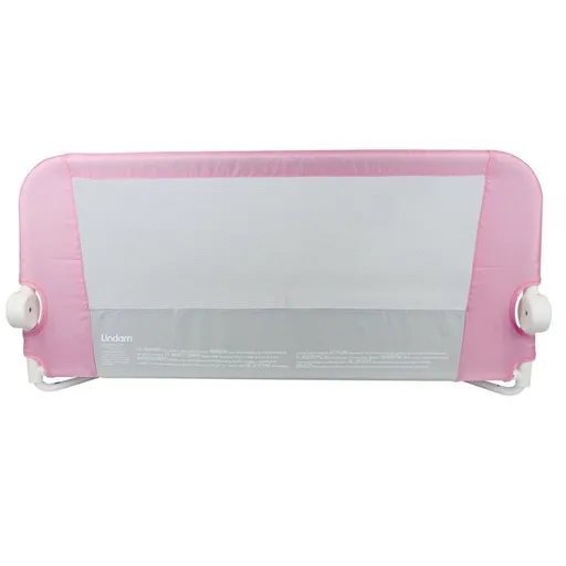 Lindam Dětská zábrana k posteli - růžová
