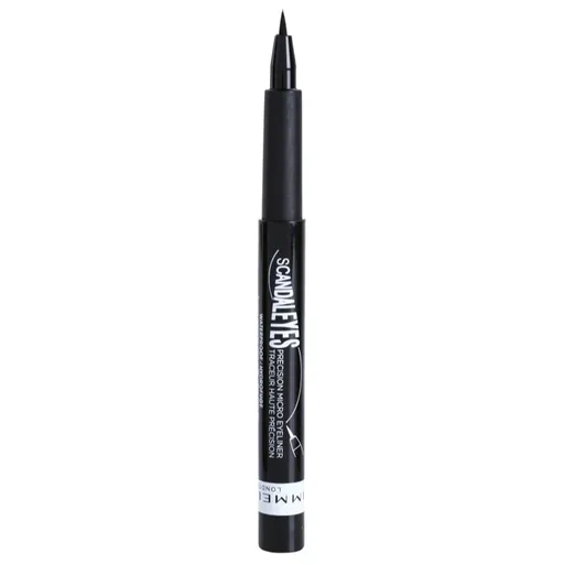Rimmel ScandalEyes Micro tekuté oční linky voděodolné odstín 001 Black 1.1 ml