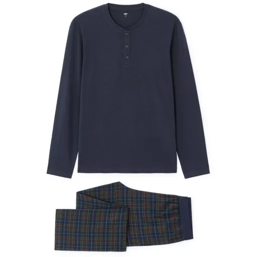 CELIO XMIPYMIX Pánské pyžamo, tmavě modrá, velikost