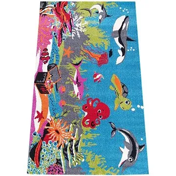 Dětský kusový koberec Pod hladinou 200 × 290 cm (21D3274/2)