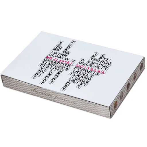 Bonboniera Křížovka – učitelka