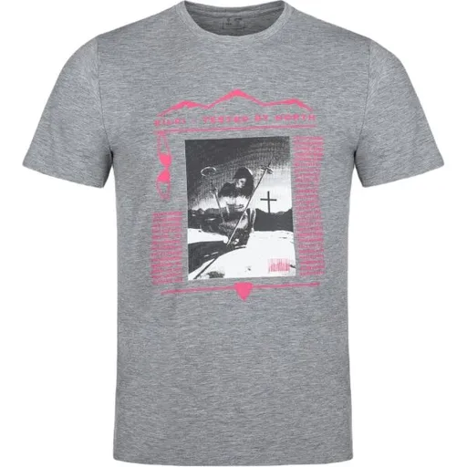 KILPI BLADE Pánské tričko, šedá, velikost XXXL