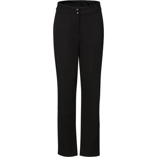 ALPINE PRO QVALA Dámské softshellové kalhoty, černá, velikost