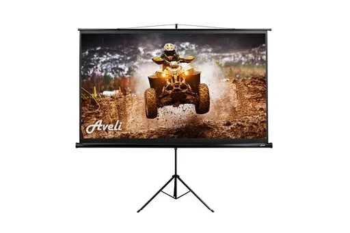 Projekční plátno AVELI stativ, 204x115cm (16:9) 92