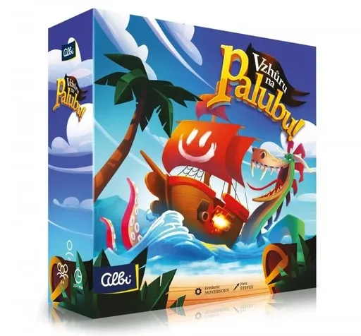 Albi Desková hra Vzhůru na palubu