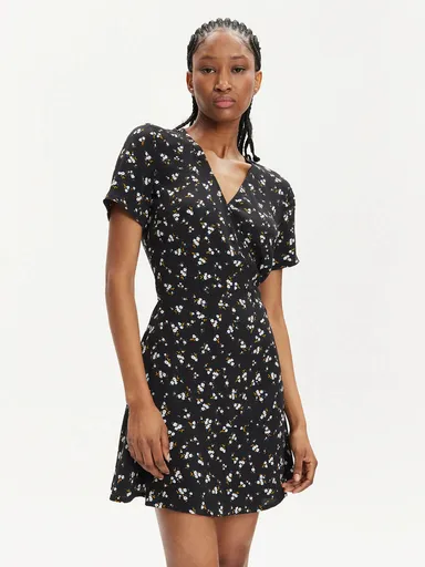 Tommy Jeans dámské černé vzorované šaty DW0DW17941 XS