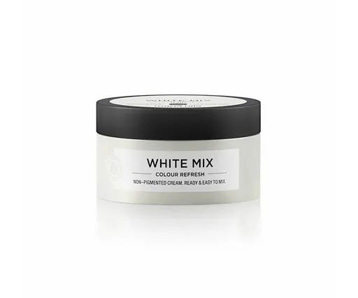 Maria Nila Vyživující maska bez barevných pigmentů k dotvoření pastelových odstínů White (Colour Refresh Mask) 100 ml