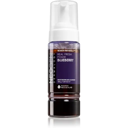 Neogen Dermalogy Real Fresh Blueberry hydratační čisticí pěna 160 g