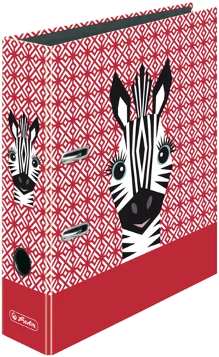 Pořadač A4/8 cm, Cute animals - zebra