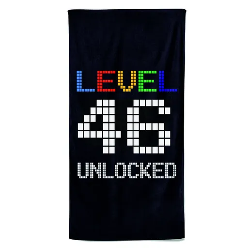 Osuška Level Unlocked (věk: 46, Velikost osušky: 70x140cm)