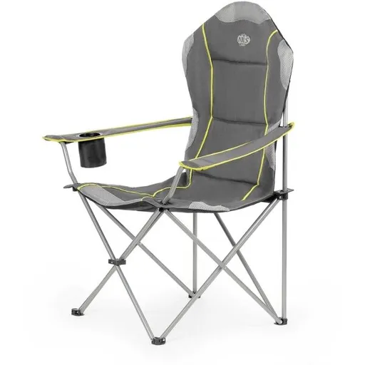 NILS NC3080 Skládací křeslo, šedá, velikost