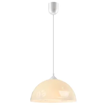 Lustr na lanku 1xE27/60W/230V káva (89513)