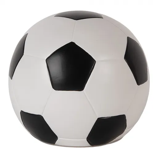 Dětská stolní LED lampička fotbalový míč - Ø 14*12 cm Clayre & Eef