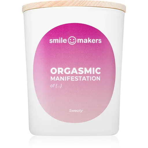Smile Makers Orgasmic Manifestations vonná svíčka Sweaty 180 g