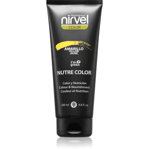Nirvel Nutre Color vyživující tónovací maska na vlasy odstín Amarillo 200 ml