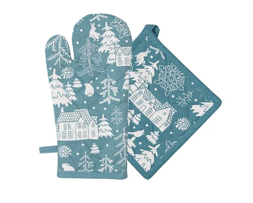 Kuchyňská sada chňapka a podložka