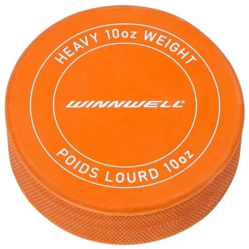 WINNWELL HOKEJOVÝ PUK Tréninkový puk, oranžová, velikost