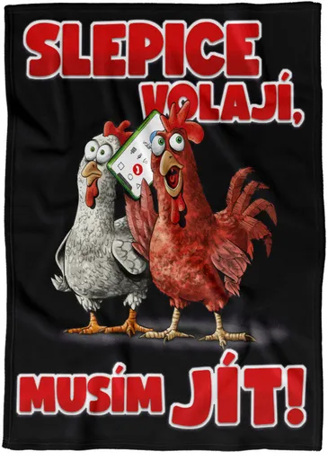 Deka Slepice volají (Podšití beránkem: NE)