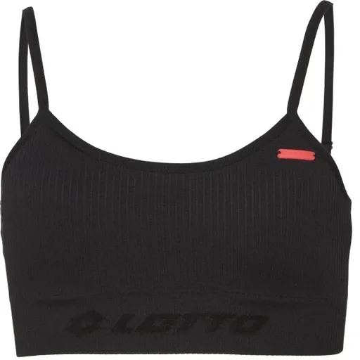 Lotto ATLANTA Dívčí sportovní podprsenka, černá, velikost 128-134