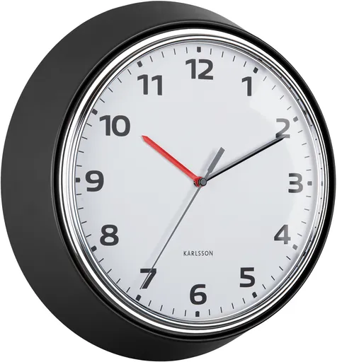 Karlsson Designové nástěnné hodiny KA6006BK