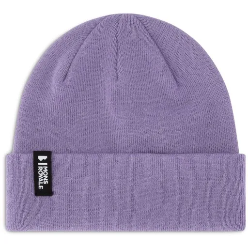 MONS ROYALE MCCLOUD Čepice, fialová, velikost UNI