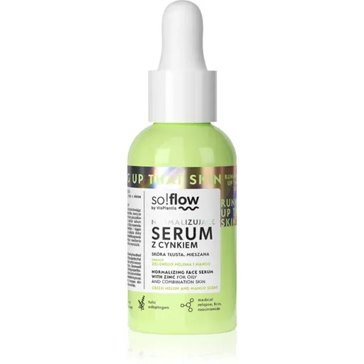 so!flow Normalizing Face Serum With Zinc pleťové sérum se zinkem 30 ml